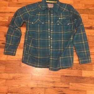 Redington Men’s Flannel Shirt Snap Front